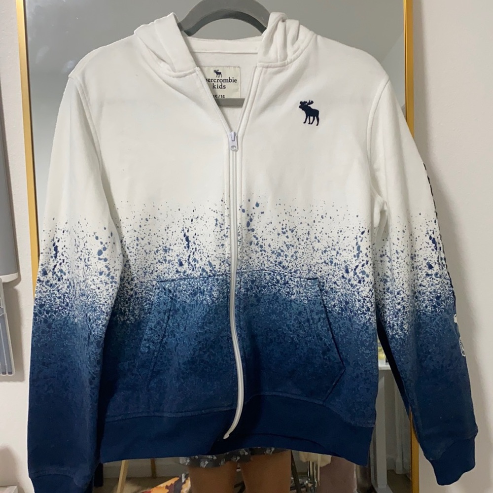 NEW Abercrombie Hoodie Jacket Zipup
